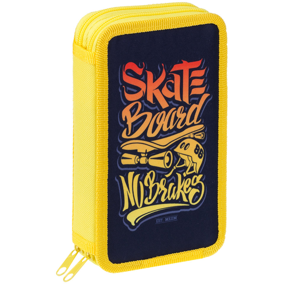 пенал Skateboard 2 отделения ПТ2 29121