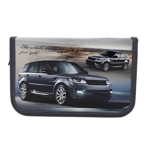 пенал для мальчика Блестящий внедорожник 1 отделение ПН-6252