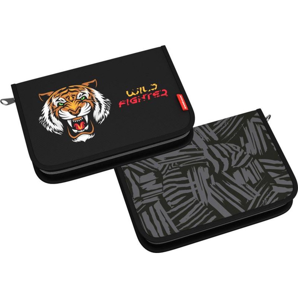 пенал для мальчика Wild Tiger 1 молния 42438