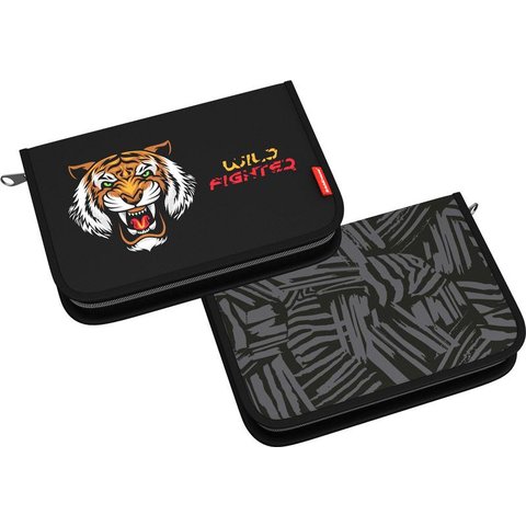 пенал для мальчика Wild Tiger 1 молния 42438