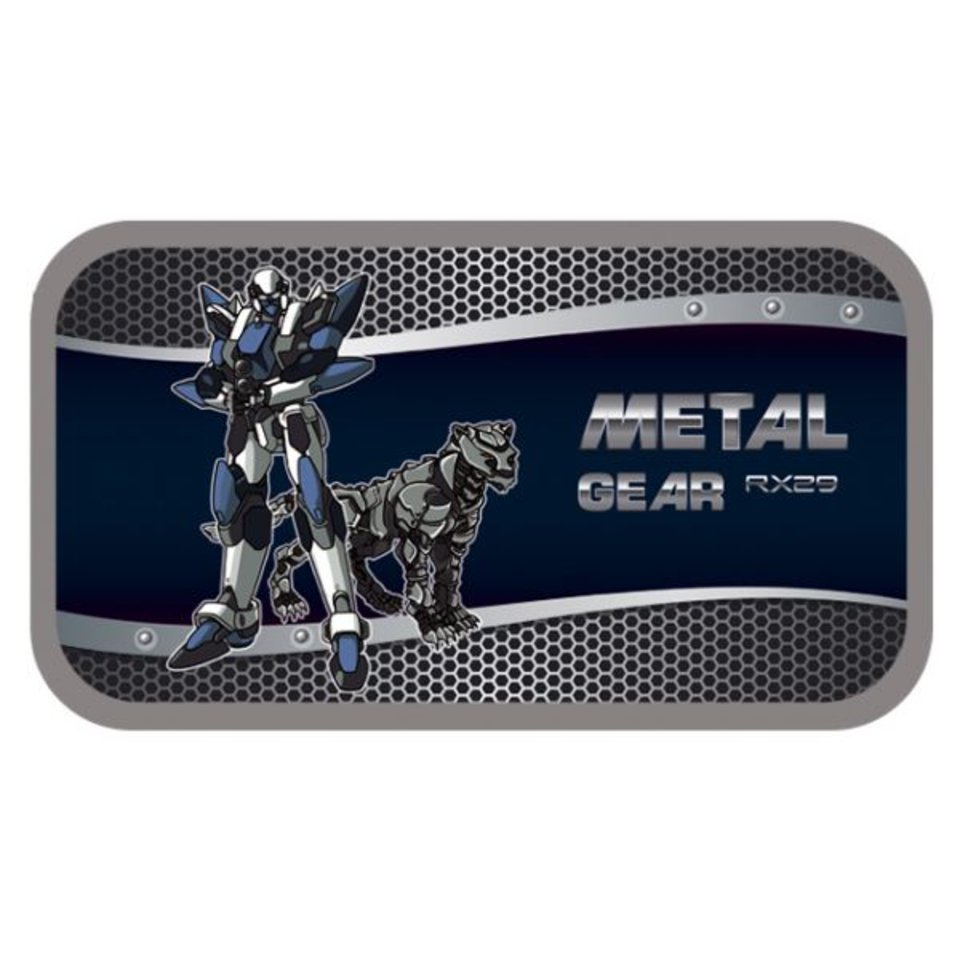 пенал для мальчика ПК11-11 Оникс Киборг конгрев 2 отделения