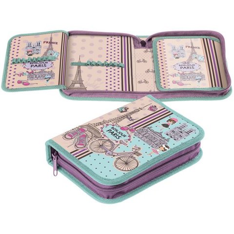 пенал Bonjour Paris с 2 планками Npt 80227 Hatber