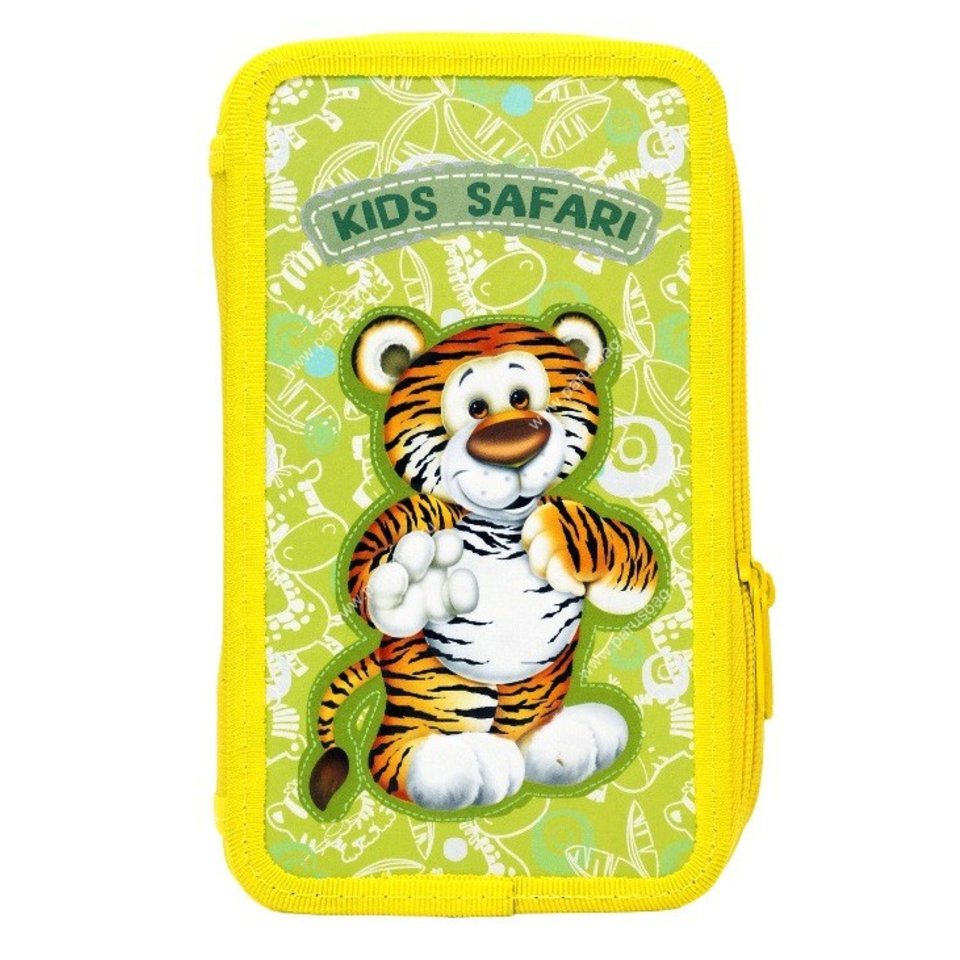 пенал для девочки ПК11-11 Оникс Забавный тигренок конгрев 2 отделения