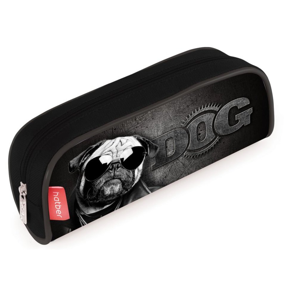 косметичка универсальная Dog in black Hatber Npk 71138