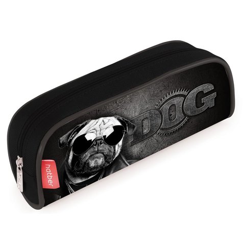 косметичка универсальная Dog in black Hatber Npk 71138