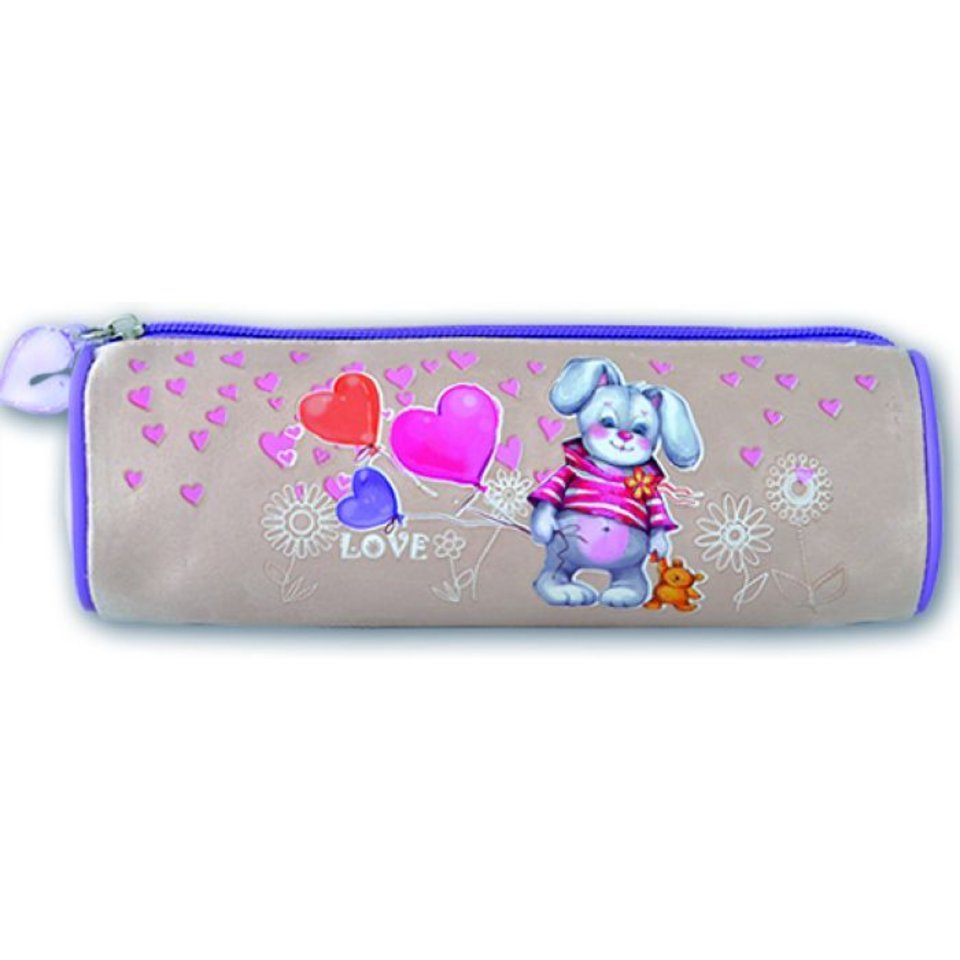 косметичка для девочки Зайка с сердечками 30331