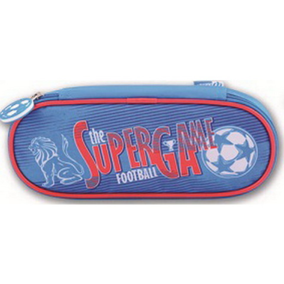 косметичка для мальчика Футбольная лига с откид. крышкой 39395