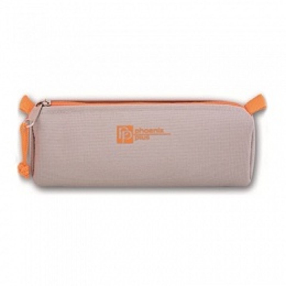 косметичка универсальная Серый желтая змейка 41004