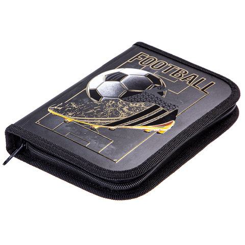 пенал Мир футбола с планкой NPn 47256 Hatber