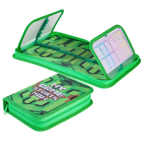 пенал Pixels с 2 планками Npk 37080 Hatber