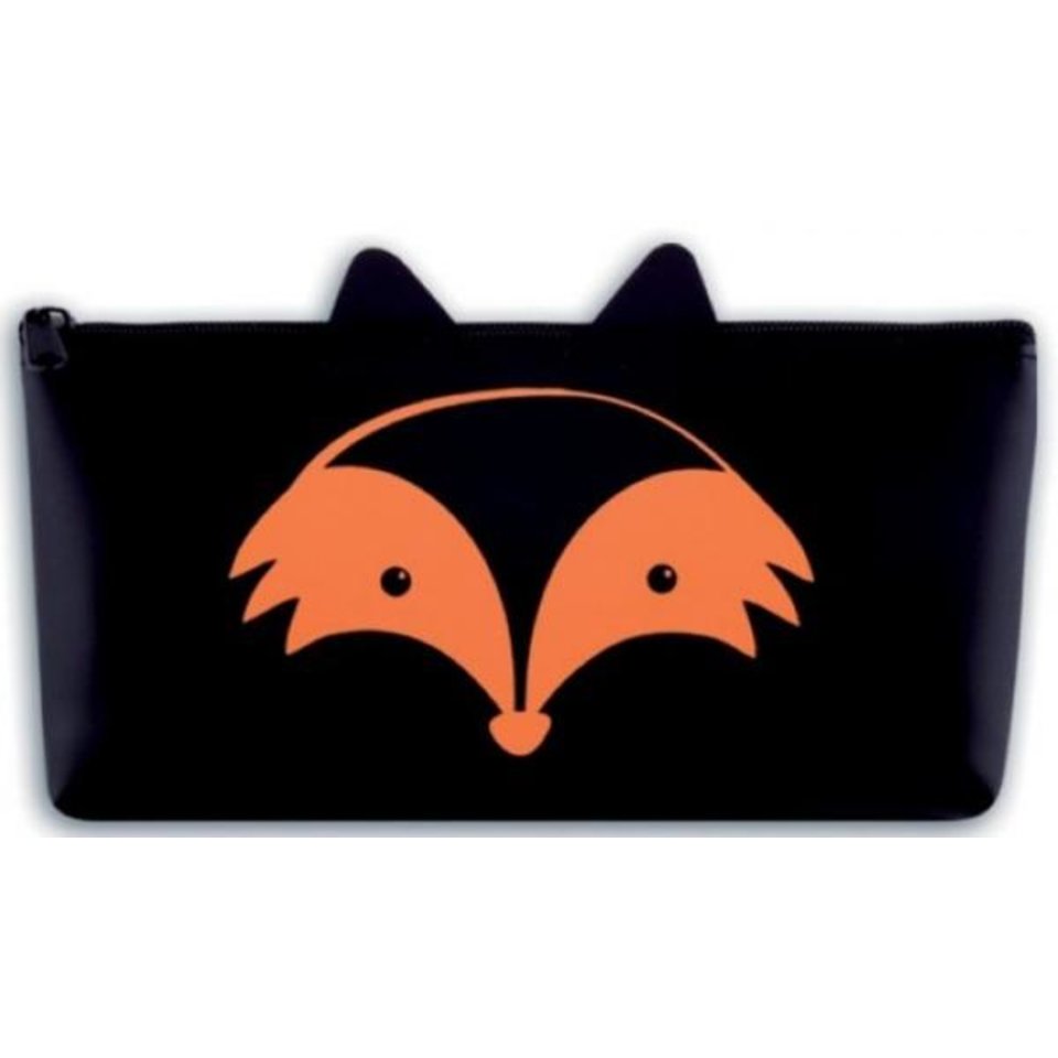 косметичка для девочки Лисенок силикон 44256