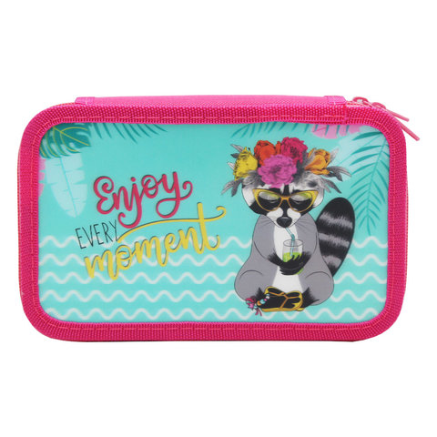 пенал Енот в отпуске 3D 2 отделения ПН-1998