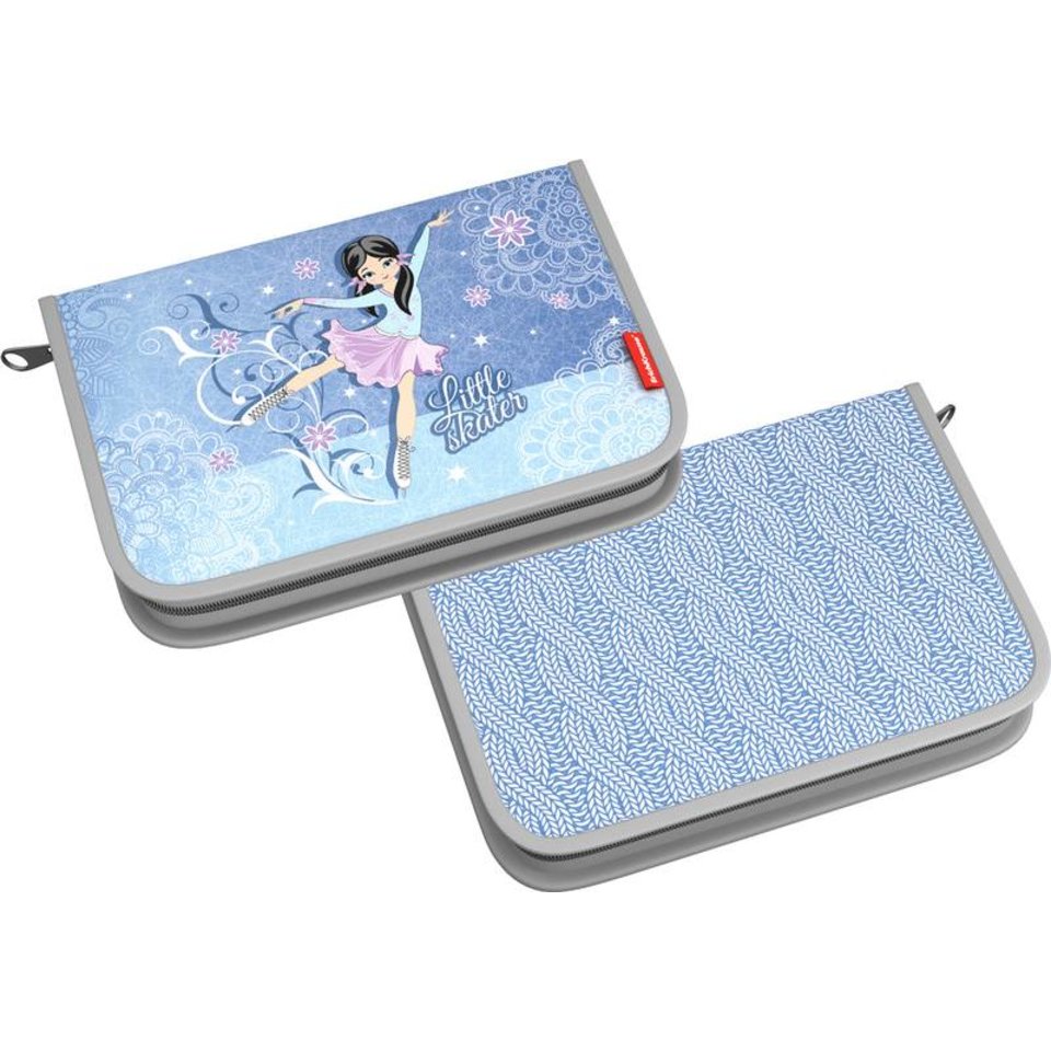 пенал для девочки Фигурное катание 1 молния 42314