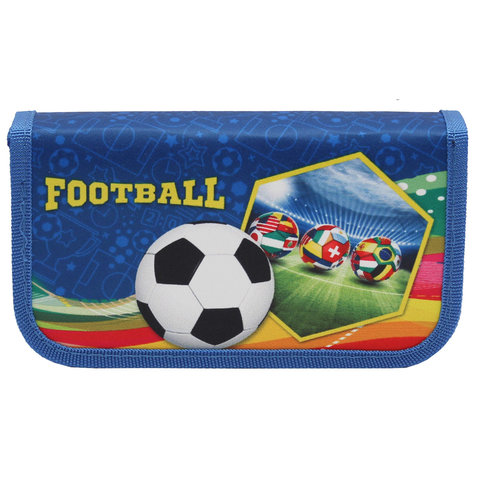 пенал Мировой футбол-2 2 отделения ПН-5940