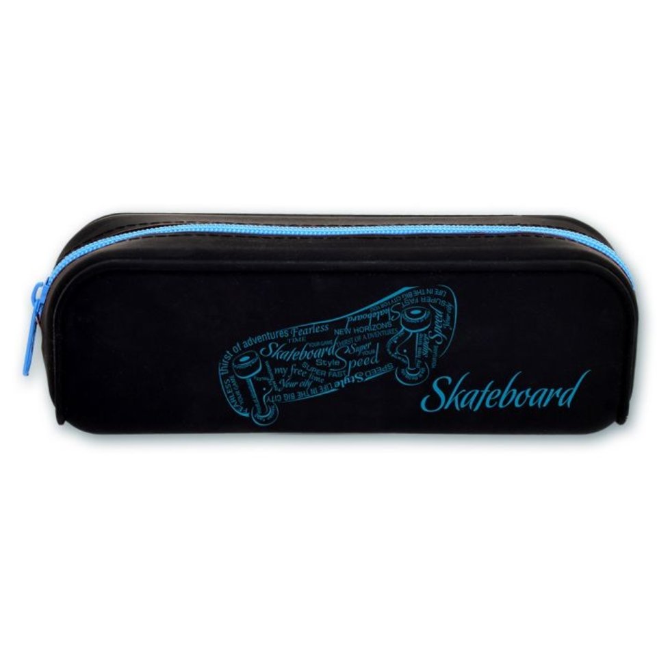 косметичка для мальчика Скейт черный 46156