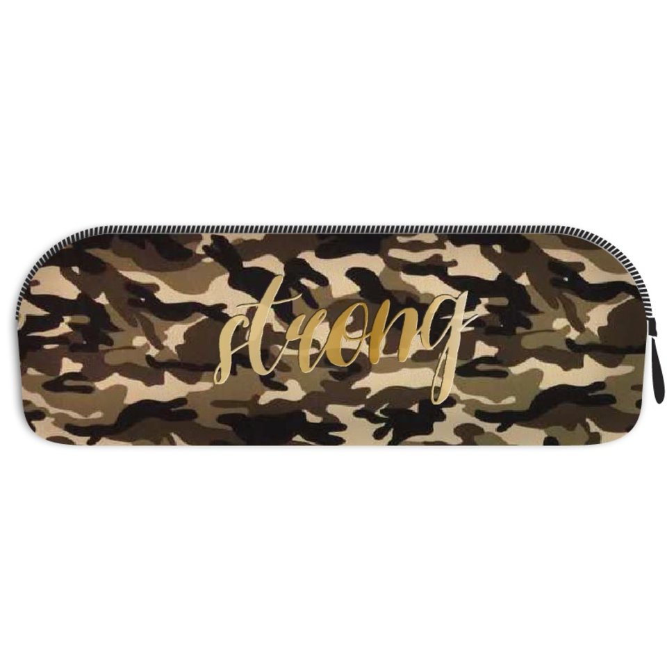 косметичка для мальчика Infolio Study Khaki искуственная кожа ISP015