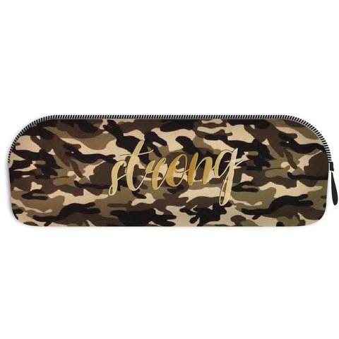 косметичка для мальчика Infolio Study Khaki искуственная кожа ISP015