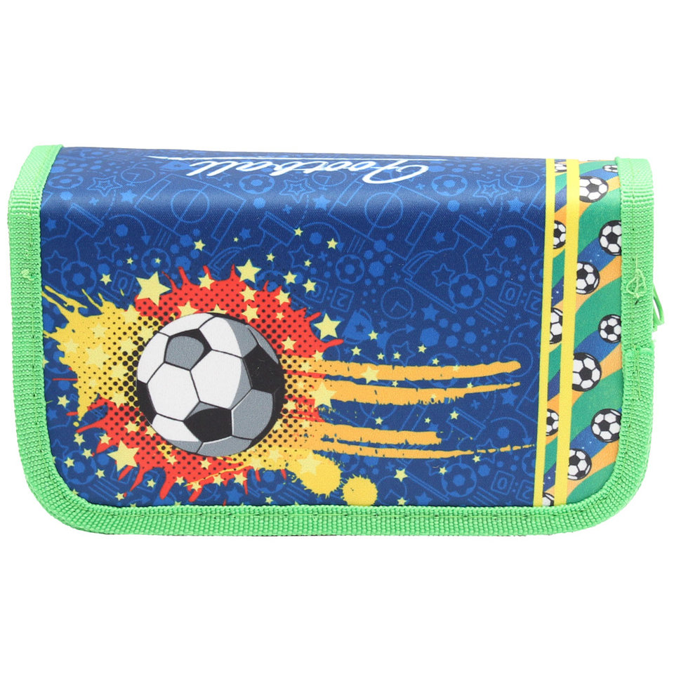 пенал Яркий футбол-3 3 отделения ПН-5949