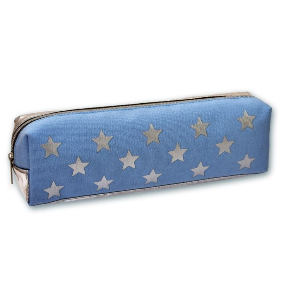 косметичка для девочки для девочки Звезды на голубом фоне 46328