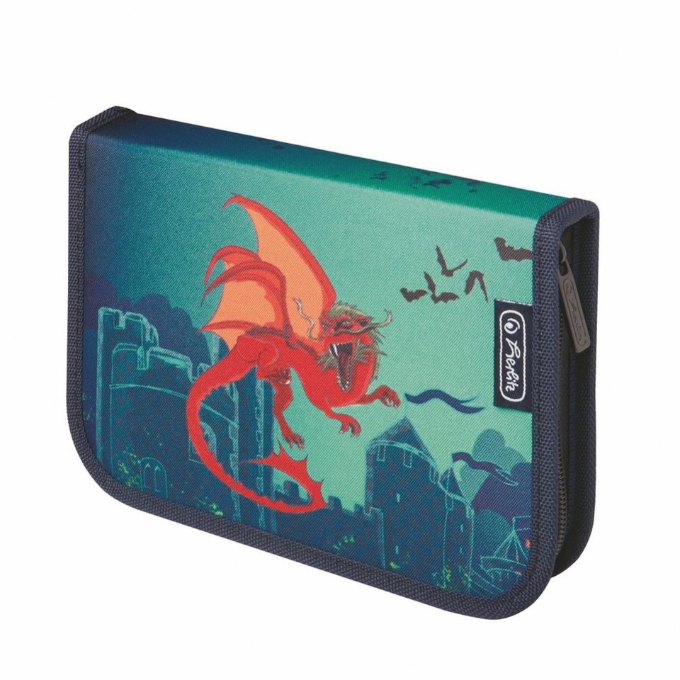 пенал для мальчика 11438256 HERLITZ Boys Дракон