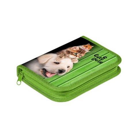 пенал для девочки Hatber Милые друзья NPn 17044