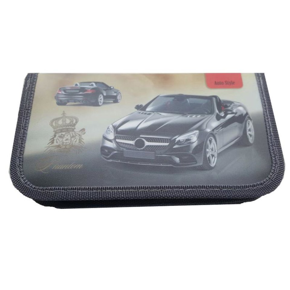 пенал для мальчика Королевское авто 2 отделения ПН-2216