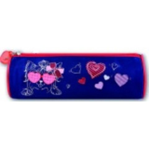 косметичка для девочки Стильный щенок 1 отделение 34793