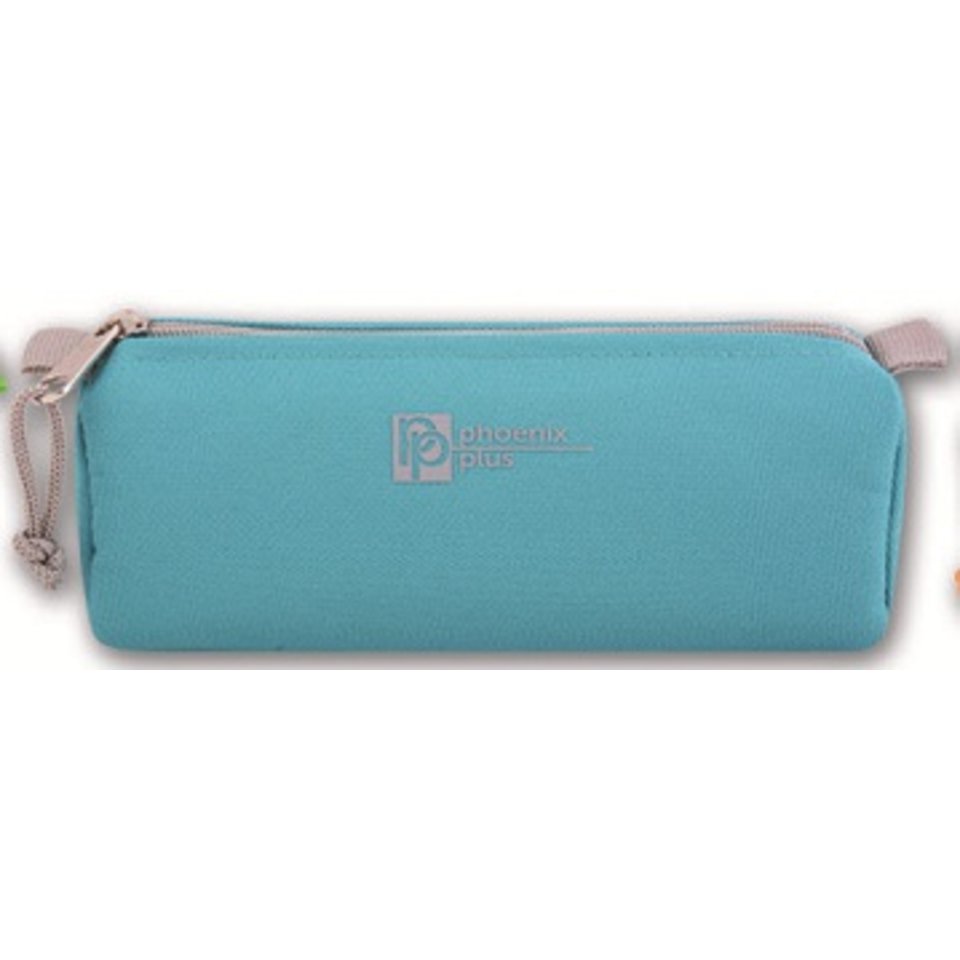 косметичка универсальная Бирюзовый серая змейка 41003