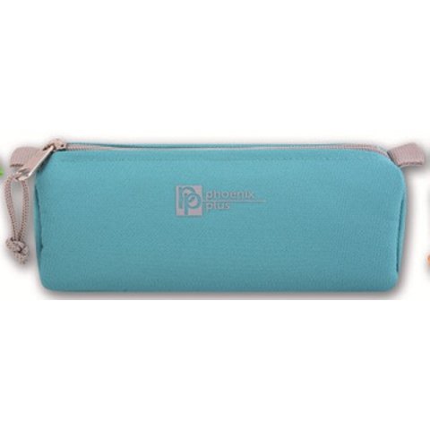 косметичка универсальная Бирюзовый серая змейка 41003