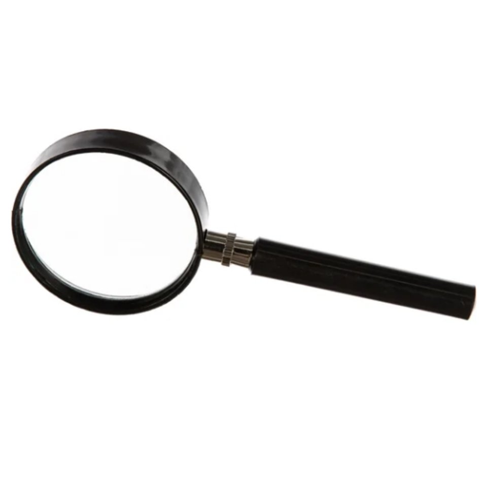 лупа металлический держатель ф60мм 5 кратное увеличение 170443/375613