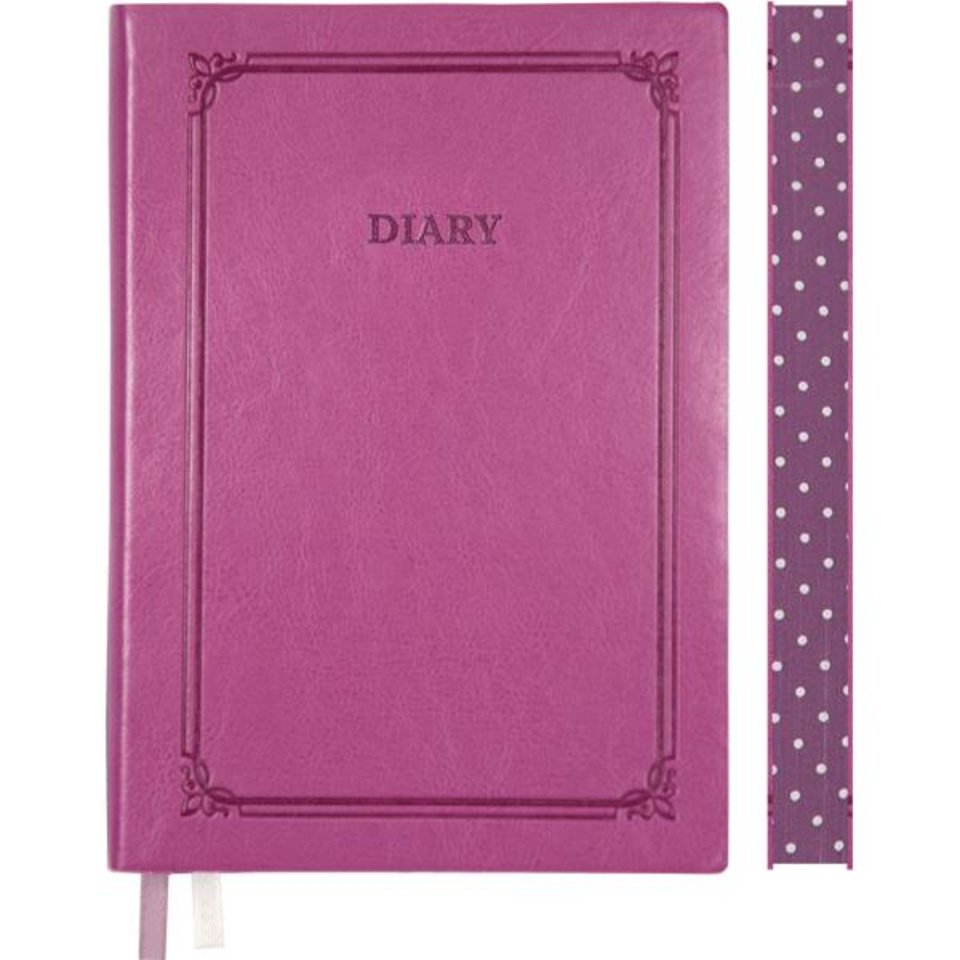 ежедневник недатированный А5 deVENTE Enigma розовый 2034835