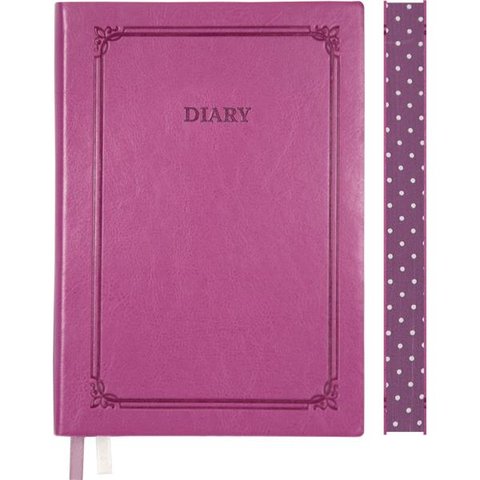 ежедневник недатированный А5 deVENTE Enigma розовый 2034835