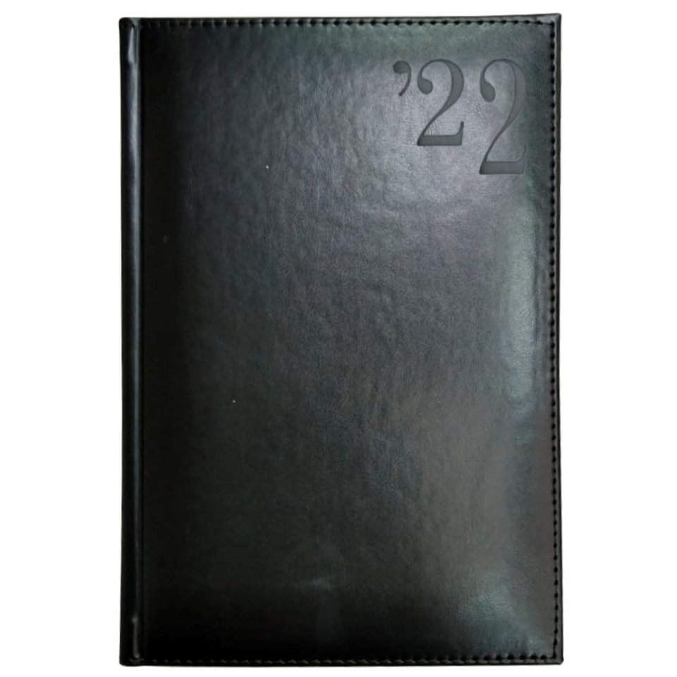ежедневник датированный А5 Portland Lamark 22424 черный 2022г