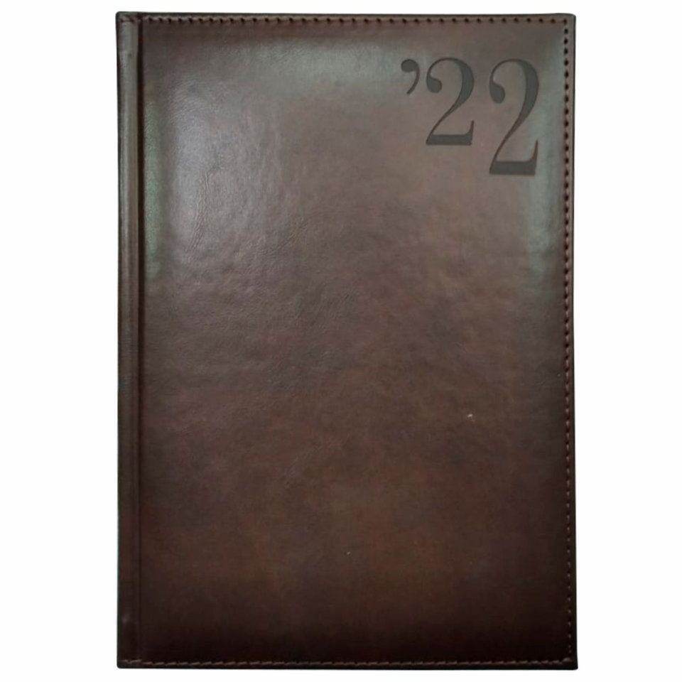 ежедневник датированный А5 Portland Lamark 22422 коричневый 2022г