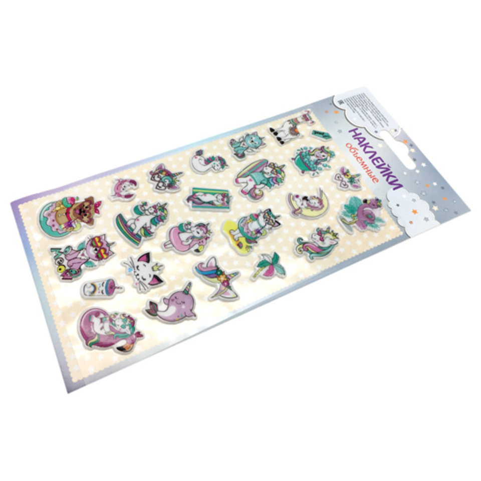 наклейки Единорожки СА-271