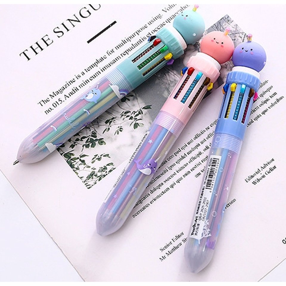 ручка Нарвал с 10 стержнями 542