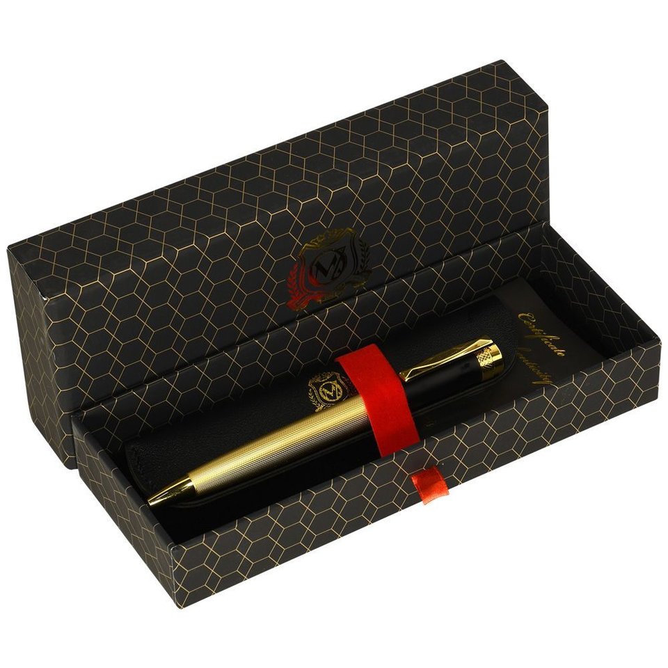 ручка Manzoni Camogli золото/черный macb-gb/244772