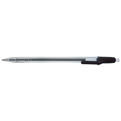 ручка шариковая CLICK черная автоматическая 0.8мм