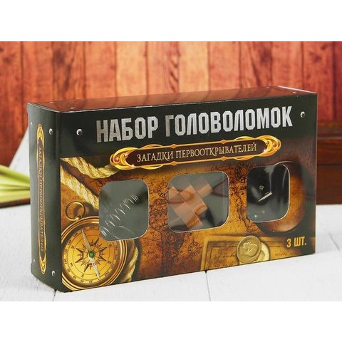 набор головоломок Загадки Первооткрывателей 3302580
