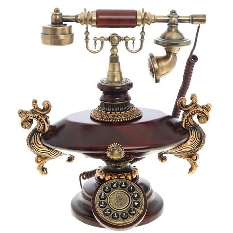 композиция декоративная Телефон 36см 659067