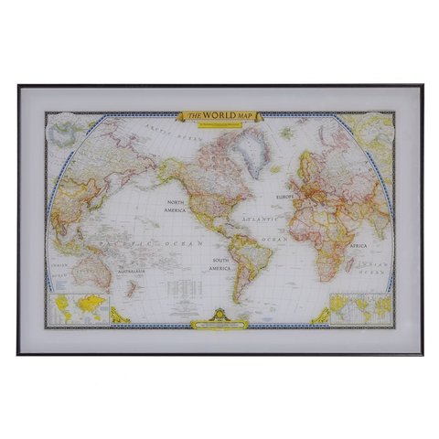 панно настенное Карта 60х40см 265946