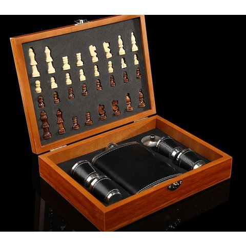 набор Для крепких напитков+шахматы 3470687