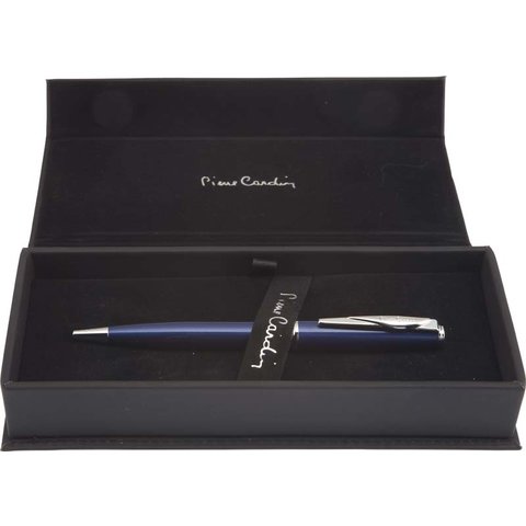 ручка подарочная Pierre Cardin SECRET Business цвет корпуса перламутровый синий, хром.