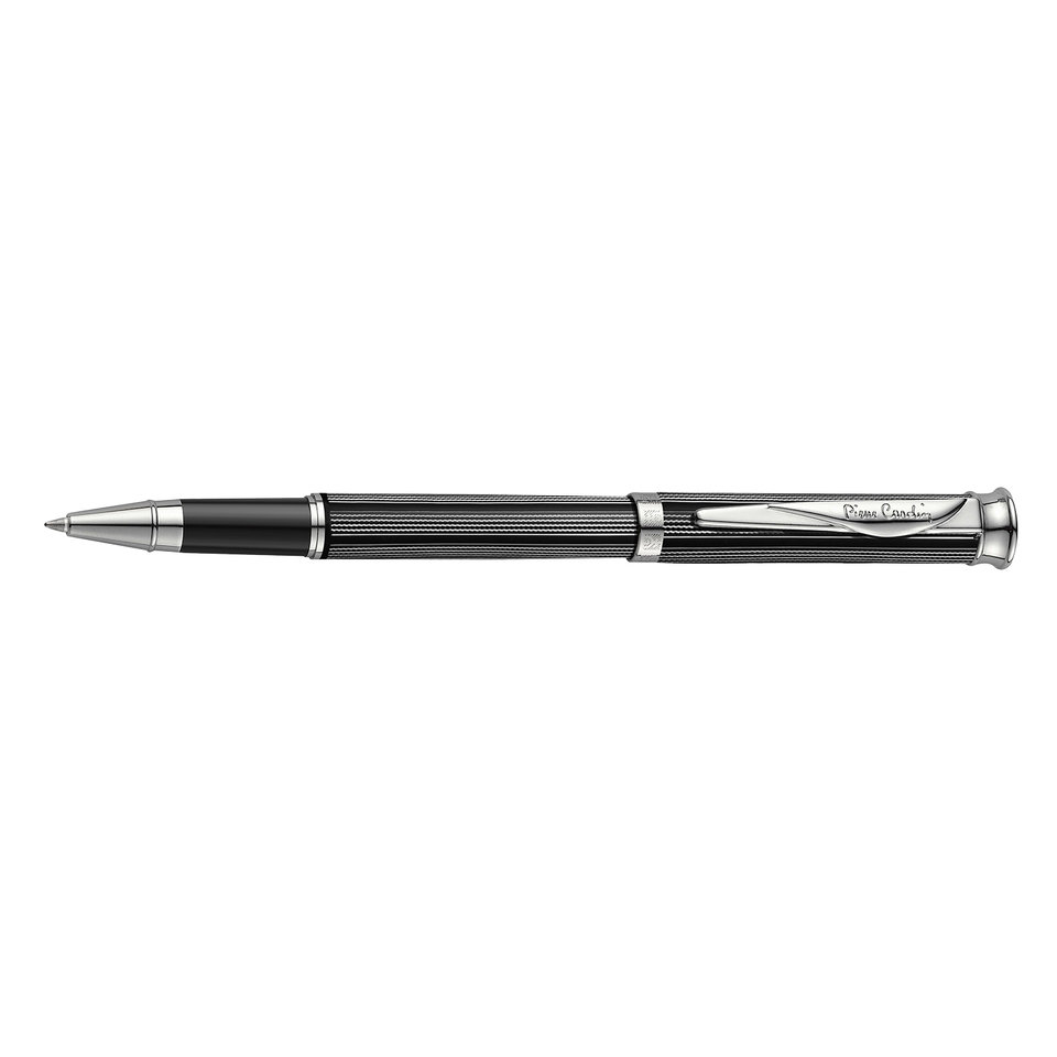 ручка подарочная Pierre Cardin TRESOR черный корпус, гравировка, хром