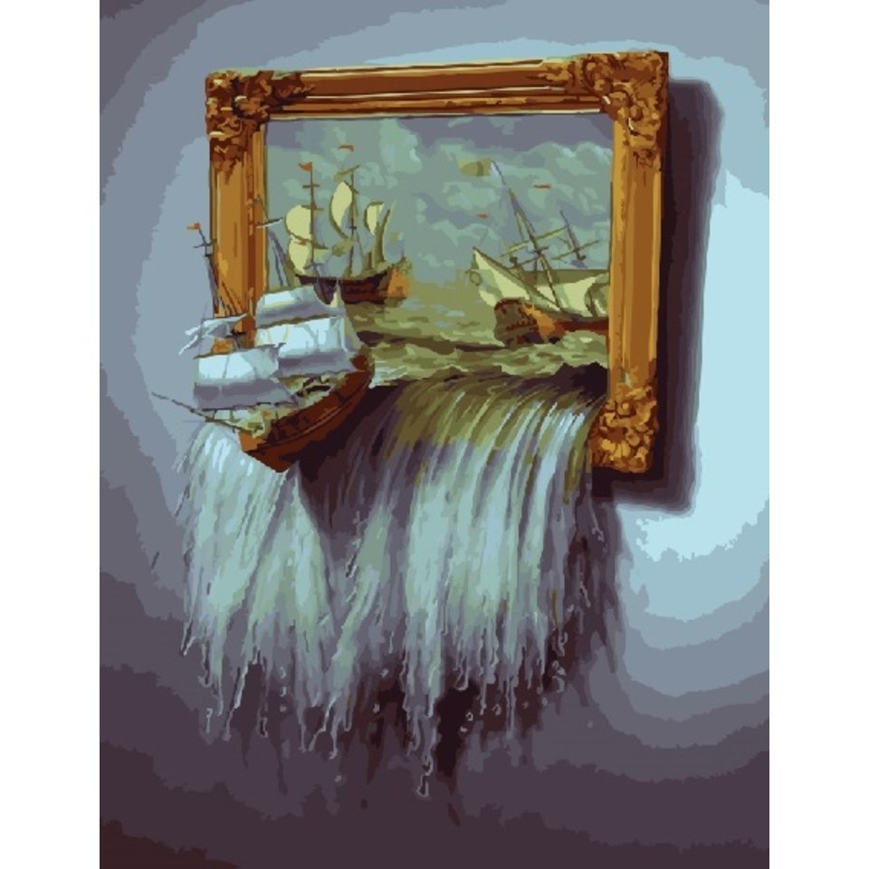 картина по номерам 40х50см GX23220 “Живая картина”