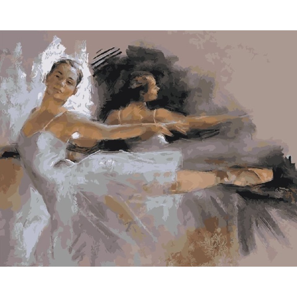 картина по номерам 40х50см RDG-1067 “Балет”