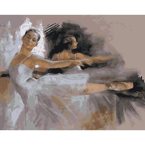 картина по номерам 40х50см RDG-1067 “Балет”