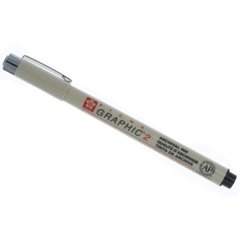 ручка капиллярная SAKURA Pigma Grafic черная 2мм XSDK2#49