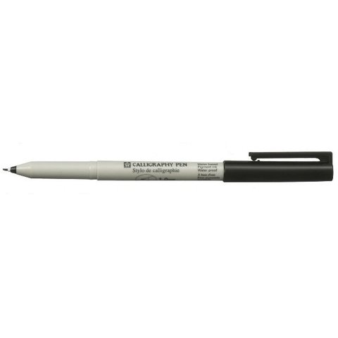 ручка капиллярная SAKURA Pigma Calligraphy черная, 1мм XCMKN10#49