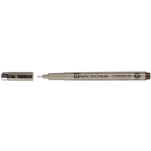 ручка капиллярная SAKURA Pigma Micron синий 0.45мм XSDK05#36